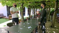 El director del Igape, Fernando Guldr�s, visit� ayer la empresa Xanxo de A Pobra, una de las beneficiadas