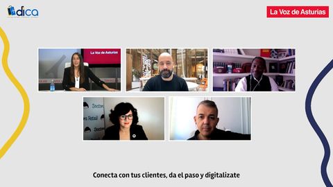 Participantes en el evento organizado por Dica sobre transformaci�n digital en el comercio