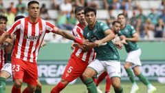 Clemente, en la imagen ante el Sporting, estar� disponible para el partido del domingo.