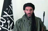 Imagen de v�deo de Mojtar Belmojtar, responsable del secuestro de tres espa�oles en el 2008.