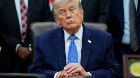 El presidente de Estados Unidos, Donald Trump.