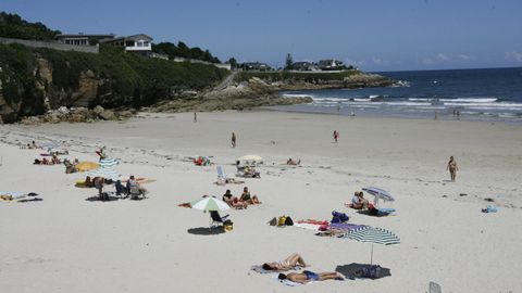 Playa Areoura, en Foz