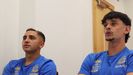 Yeremay y Charlie Patiño, en el vídeo publicado por el Deportivo.