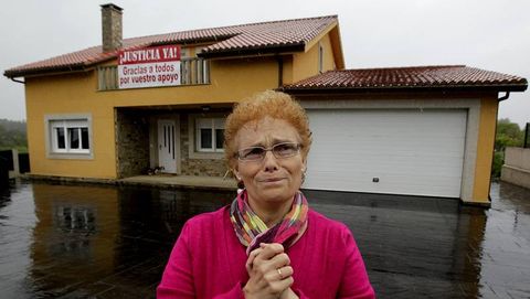 Marisa Arij�n a�n tiene esperanzas de que su casa no sea derribada