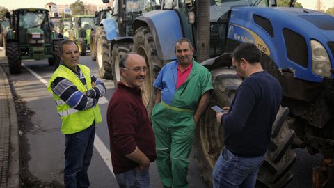 Tractorada en A Corua