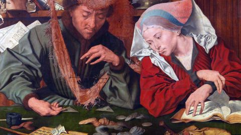 El Cambista y su mujer (Quentin Massys, 1514)
