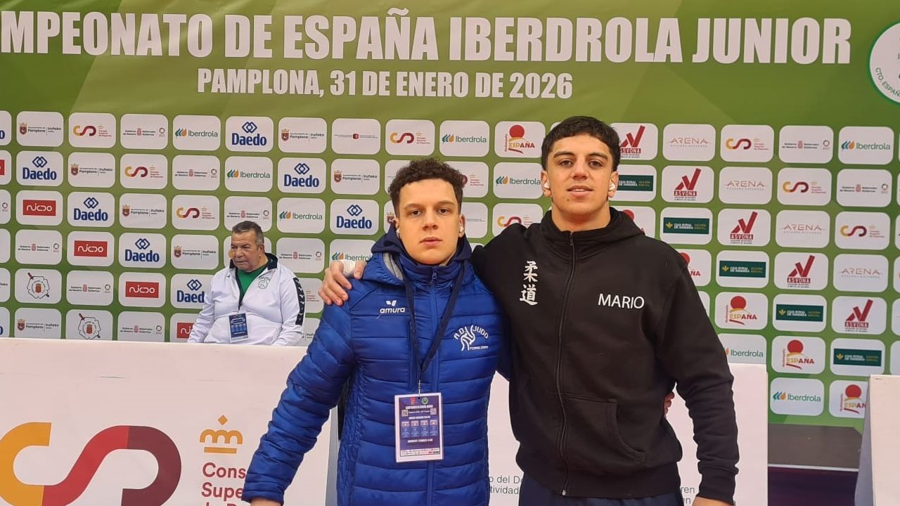 Mario Tenreiro logra una medalla de bronce en el Campeonato de España de yudo de la categoría júnior