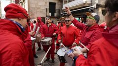 M�sica en el entroido de Xinzo.