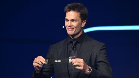 La papeleta de España, durante el sorteo