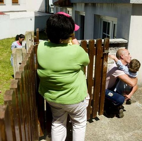 Escuela infantil Sagrado Coraz�n de Cari�o, antes del cierre.