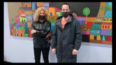 Brandariz, con Beatriz Sestayo, la responsable de SEA