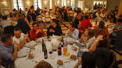 As� fue el homenaje a la primera presidenta de las mariscadoras de Noia