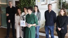 Ana Pont�n, en Lugo, para hablar de infraestructuras lucenses