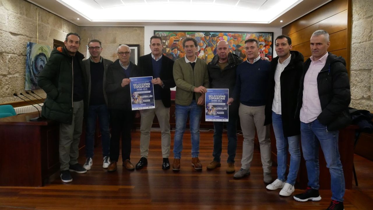 O Carballiño y Maside acogerán a 200 jugadores en Campeonato Gallego de Selecciones Comarcales de Fútbol Sala