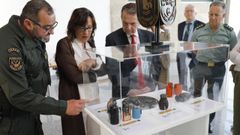 Vigo acoge una exposici�n�en homenaje al 50 aniversario del grupo de explosivos Sedex de la Guardia Civil.