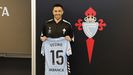 Mat�as Vecino fue presentado ayer como jugador del Celta hasta junio del 2027.