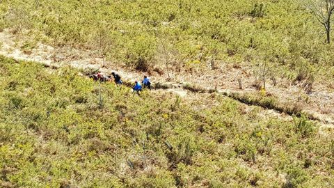 Rescate de monta�a en Cangas de On�s
