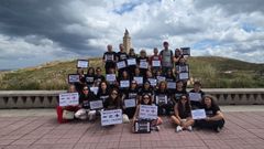 casal.Parte del equipo docente del Centro Integrado de Formaci�n Profesional �nxel Casal de A Coru�a