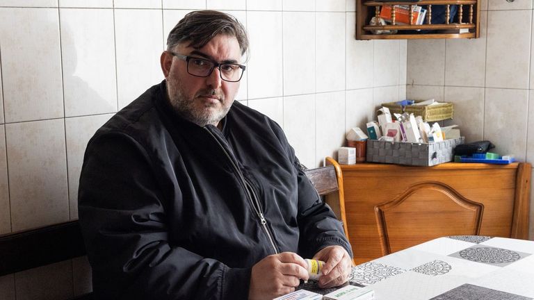 Jos Luis Insa, afectado porcovid persistente
