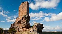 Castillo de Zafra, en Guadalajara