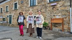 Elva Delgado, Margarida Pizcueta e Sherezade Nez presentaron a Florenciada na Aira dos Bolos de Crgomo.