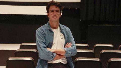 Manuel Logar en la Filmoteca de Galicia, donde se proyectarn algunas de las cintas del festival