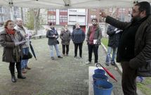 El concejal de Medio Ambiente, Lino Mouri�o, es quien da las charlas sobre el compostaje. 