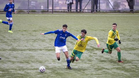Real Oviedo juvenil Division de Honor Tropezon Tensi.Un instante del Real Oviedo - CD Tropez�n de Divisi�n de Honor