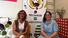 Marta Bueno y Silvia Melon.