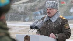 El presidente de Bielorrusia, Alexander Lukashenko, en una imagen de archivo.