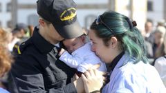 Despedida de la F-102 en el Asenal Militar de Ferrol