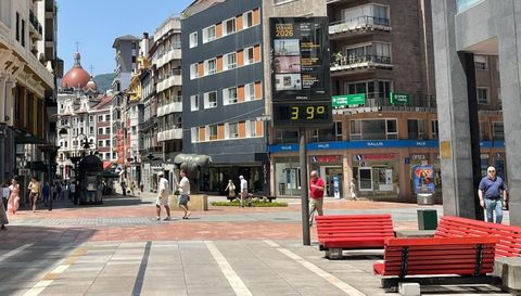 Ola de calor en Oviedo