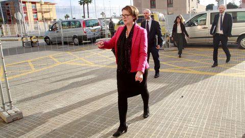 Participantes en la reuni�n bilateral sobre Gibraltar