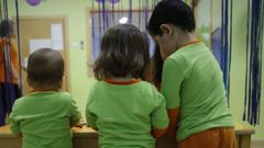Imagen de archivo de niños en una escuela infantil de A Coruña