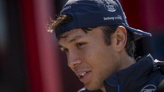 Albon, en el pasado GP de Hungr�a.
