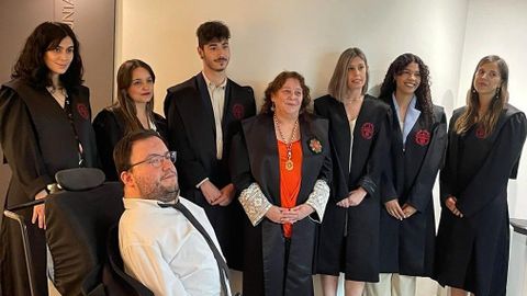 Siete letrados se incorporaron este martes al Colegio de Abogac�a de Ourense