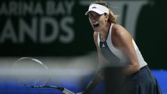 Garbiñe Muguruza cae en semifinales de Singapur ante Radwanska
