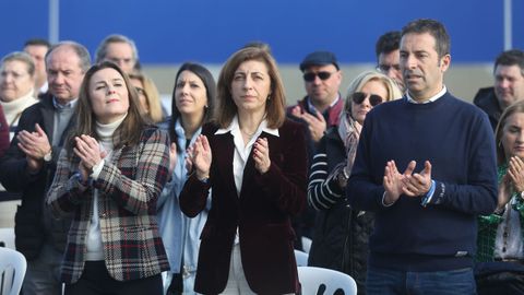 El PP secund el minuto de silencio durante el acto electoral celebrado en Tragove este lunes