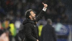 El entrenador del Valencia, pr�ximo rival del Celta, Carlos Corber�n.