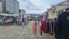 Foto del mercadillo de Ribeira