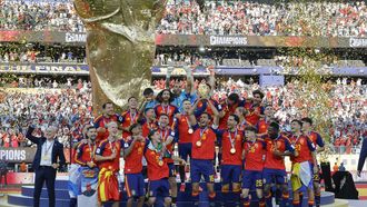 Espa�a celebra su segunda Copa del Mundo