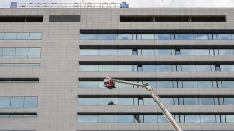 Visita de los Reyes Magos en el CHUO