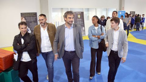  ANA PELETEIRO Y SU MARIDO Y ENTRENADOR BENJAMIN COMPAORE EN LAS PISTAS DEPORTIVAS DONDE VA A ENTRENAR A PARTIR DE AHORA