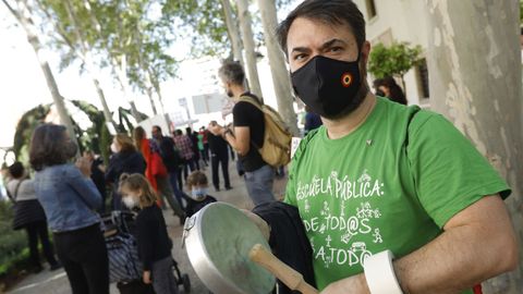 Concentraci�n en Murcia en protesta porque la Consejer�a de Educaci�n recaiga en una exparlamentaria de Vox