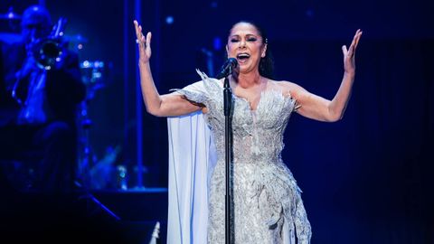 Isabel Pantoja, en un concierto en el 2024