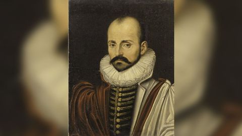 Retrato de Michel de Montaigne, datado en torno a 1570