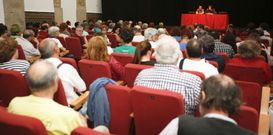 La respuesta a la convocatoria del �rea de cultura fue masiva en el Torrente Ballester. 