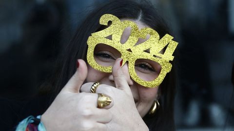 Foto de archivo de la Nochevieja del 2024.