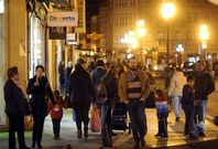 Los comerciantes apuestan por actividades que lleven a la gente a las calles, como el pasado viernes. 