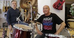 El saxo Rafa P�rez y Alfonso Chito, en la actualidad. 